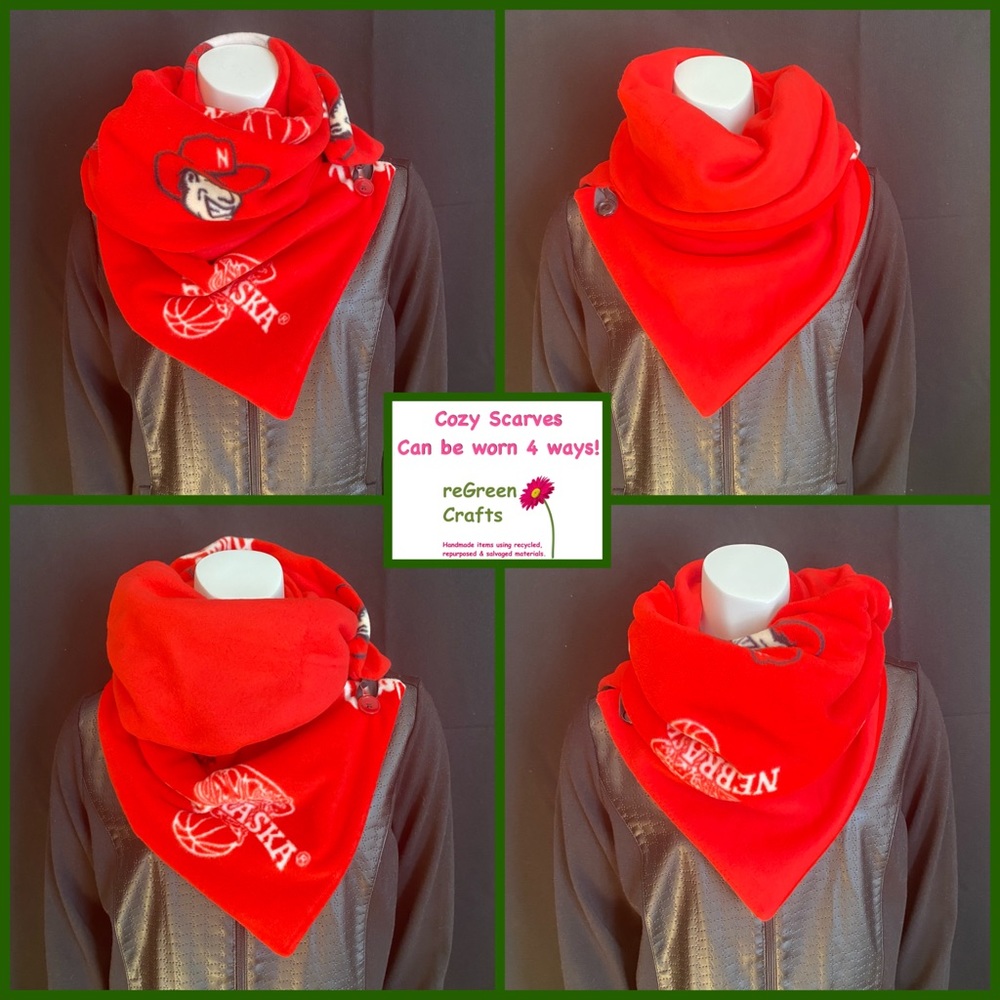 Reversible Handmade Scarf